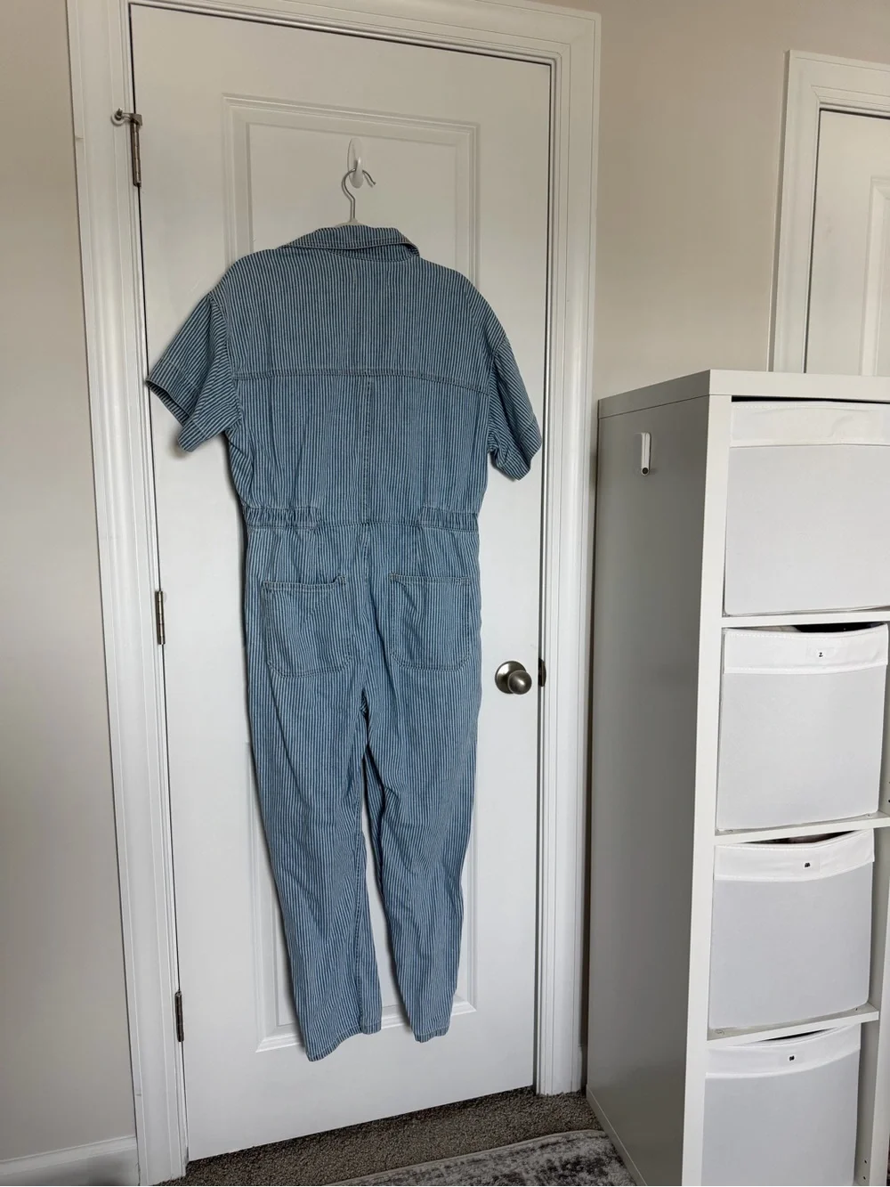 We The Free People Marci Railroad Stripe Coverall